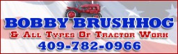 Bobby Brushhog & Tractor Work