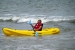 Kayak in the Surf