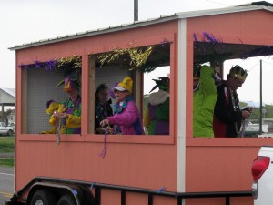 Mardi Gras Parade 2011-Crystal Beach, Texas