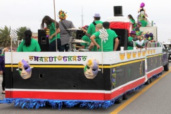 2013 Mardi Gras Parade, Crystal Beach, Texas