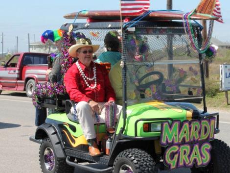 Mardi Gras Parade 2014-Crystal Beach, Texas