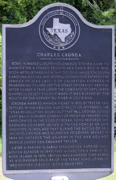 Historical Markers on Bolivar Peninsula-Charles Cronea