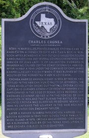 Charles Cronea Historical Marker