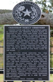 Crenshaw Family Cemetery Historical Marker