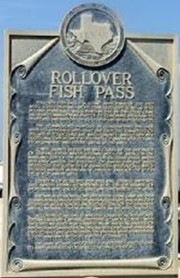 Rollover Fish Pass Historical Marker